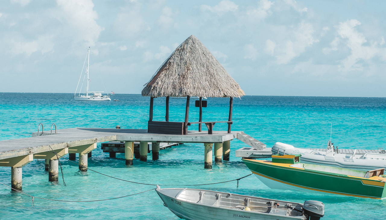 Hotel Kia Ora Rangiroa French Polynesia Boats