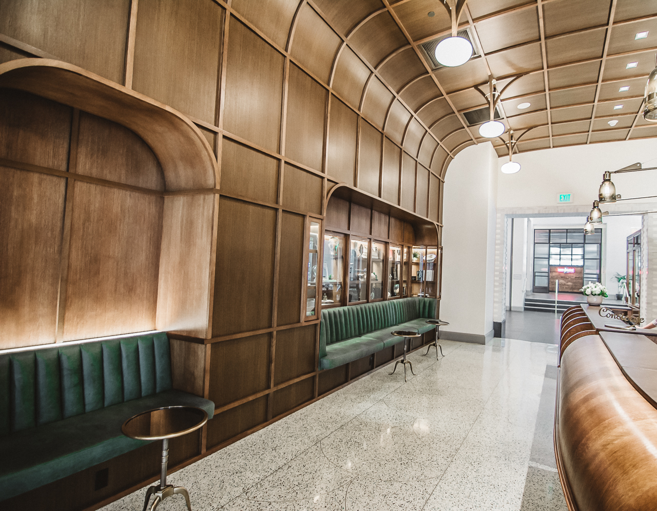 The Pendry San Diego Lobby Decor