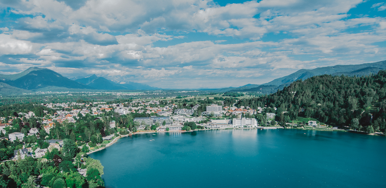 Lake Bled Aerial View