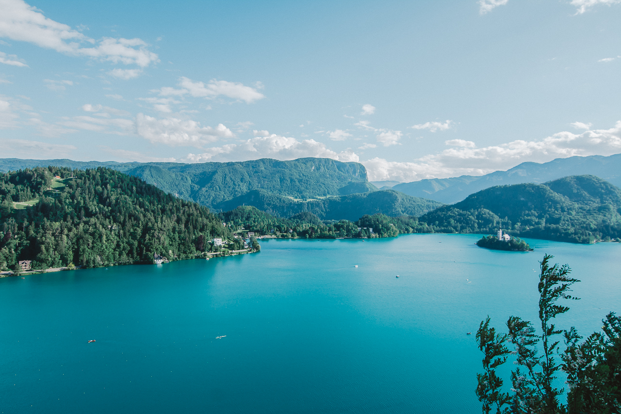 Castle Bled View Slovenia