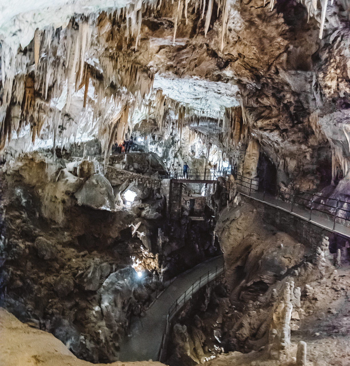 Postojna Cave Slovenia Bridge
