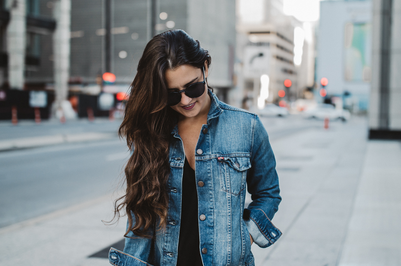 how to style a denim jacket