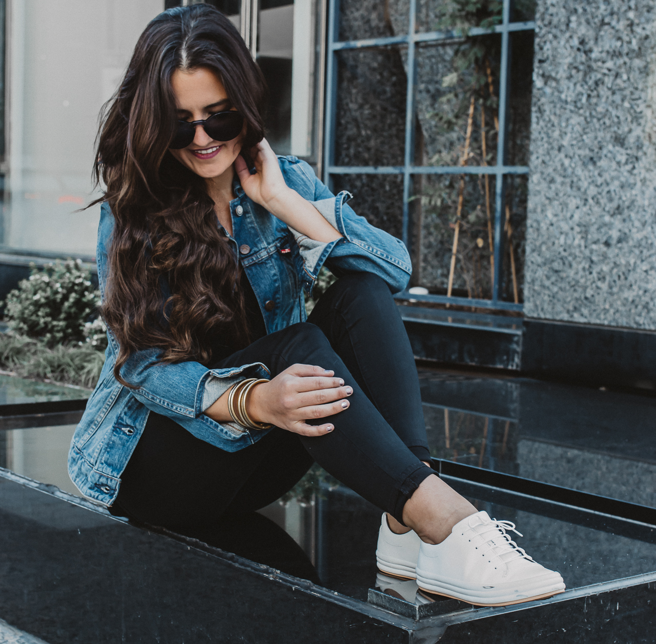 How To Style White Sneakers This Fall
