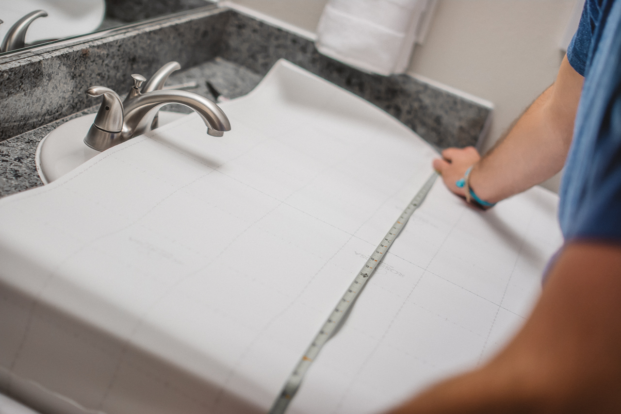 How To Measure Marble Contact Paper