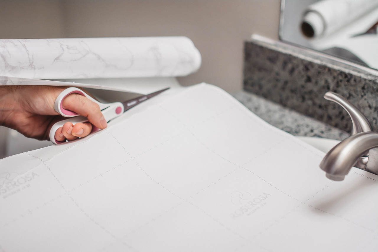 DIY Marble Countertops Contact Paper
