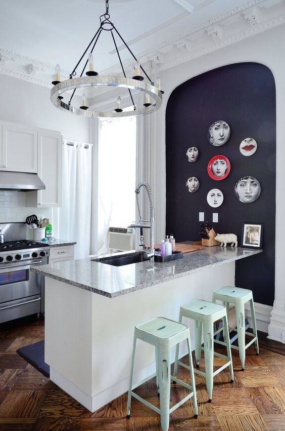 Fornasetti Plates Kitchen