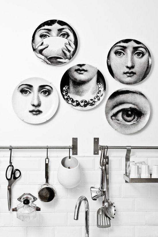 Fornasetti Plate Wall Decor