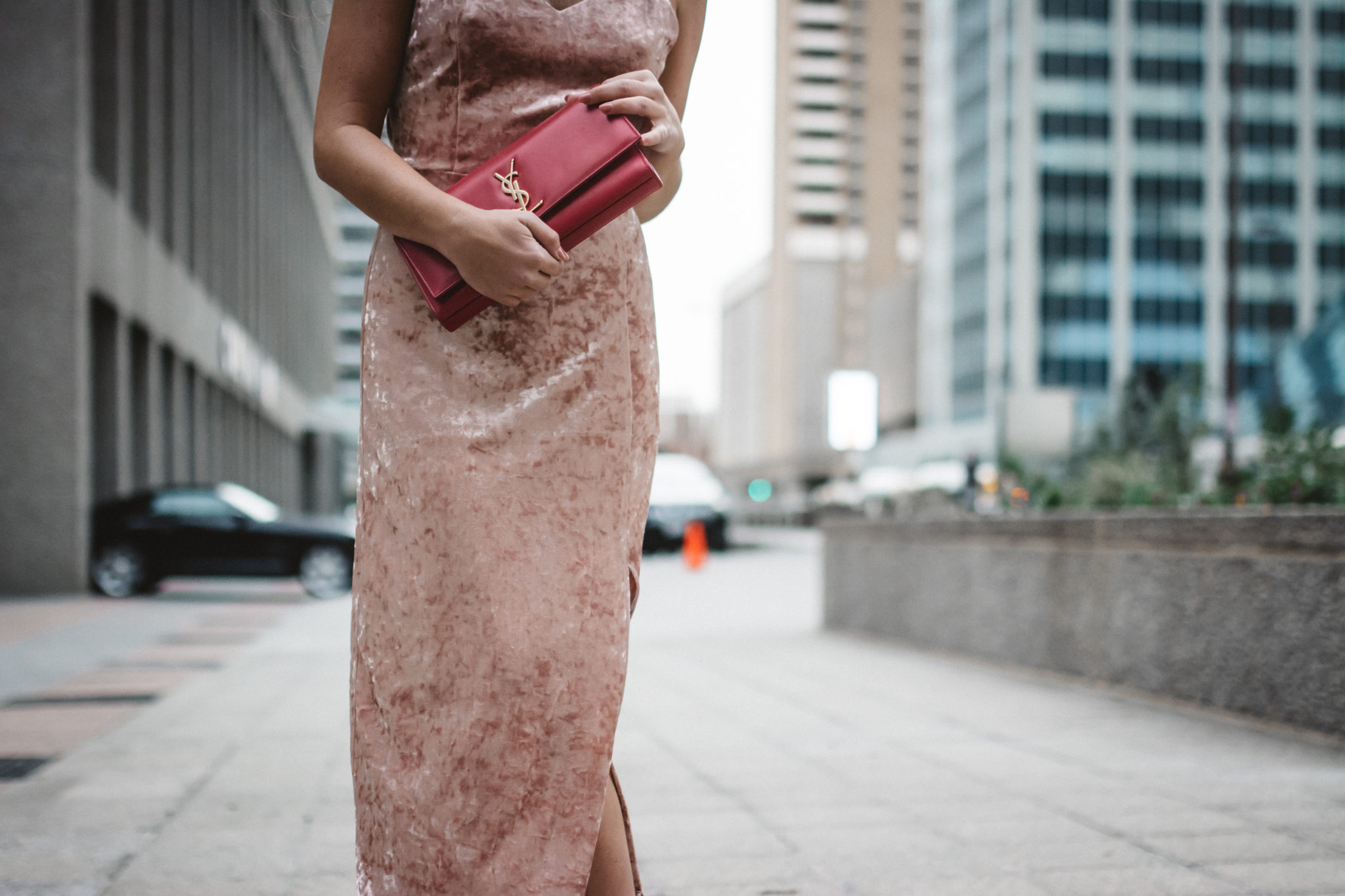 moon river velvet dress