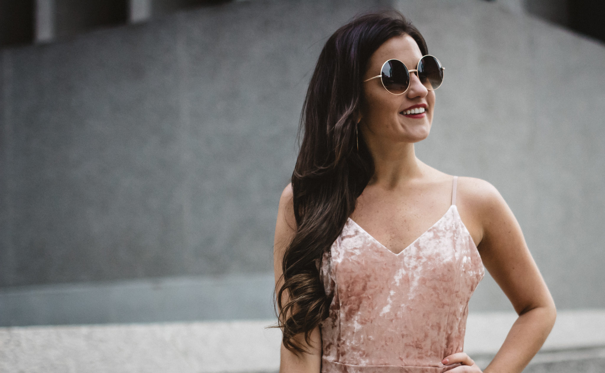 oversized round sunglasses