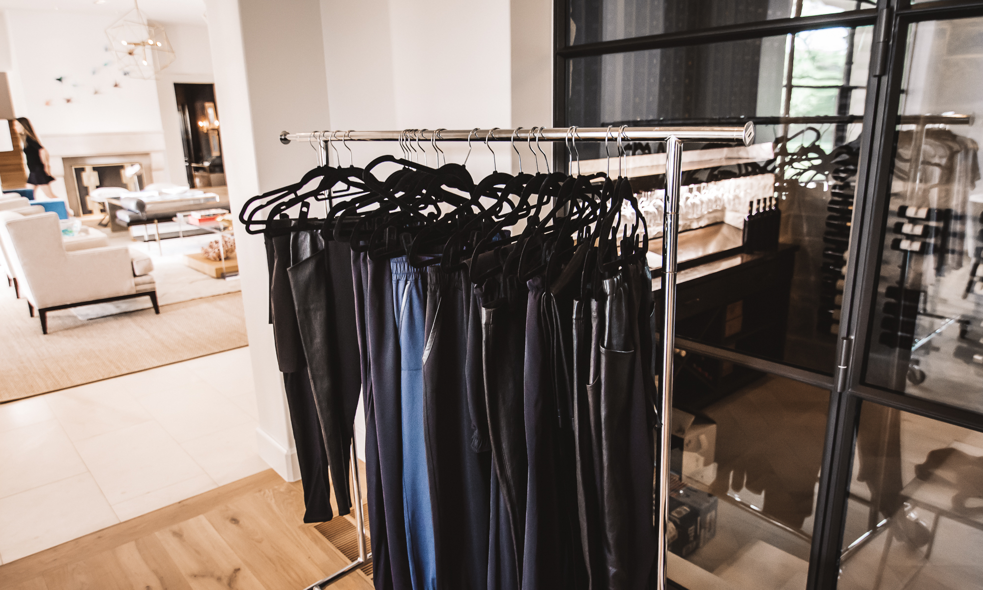 Mission Statement Hilary Swank Leather Pants