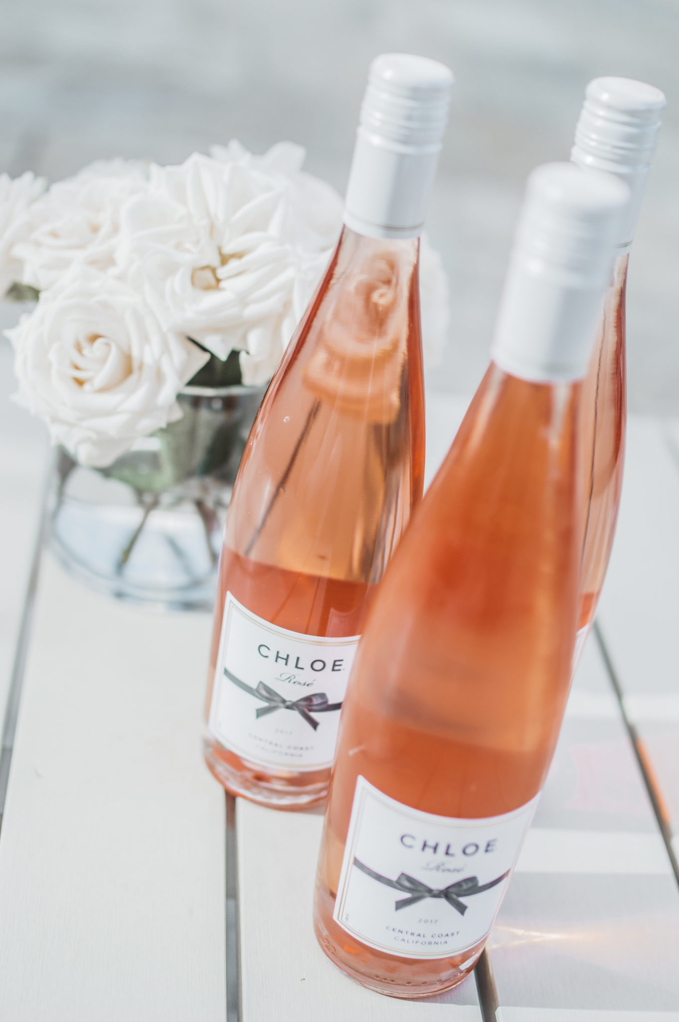 Chloe Rose Wine Bottles