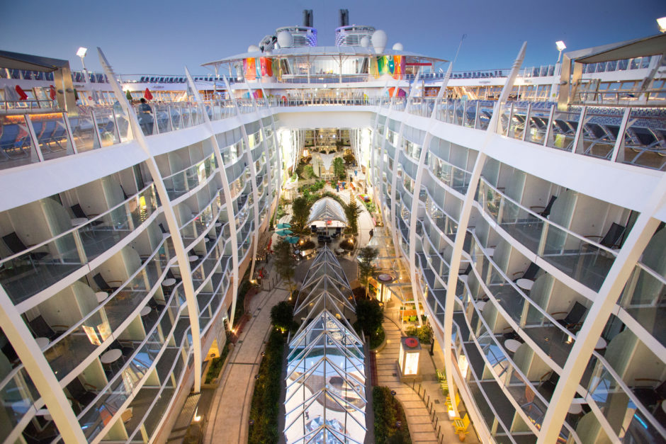 Symphony of the Seas Central Park Aerial