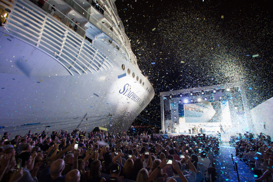 Symphony of the Seas Inaugural Sail Party