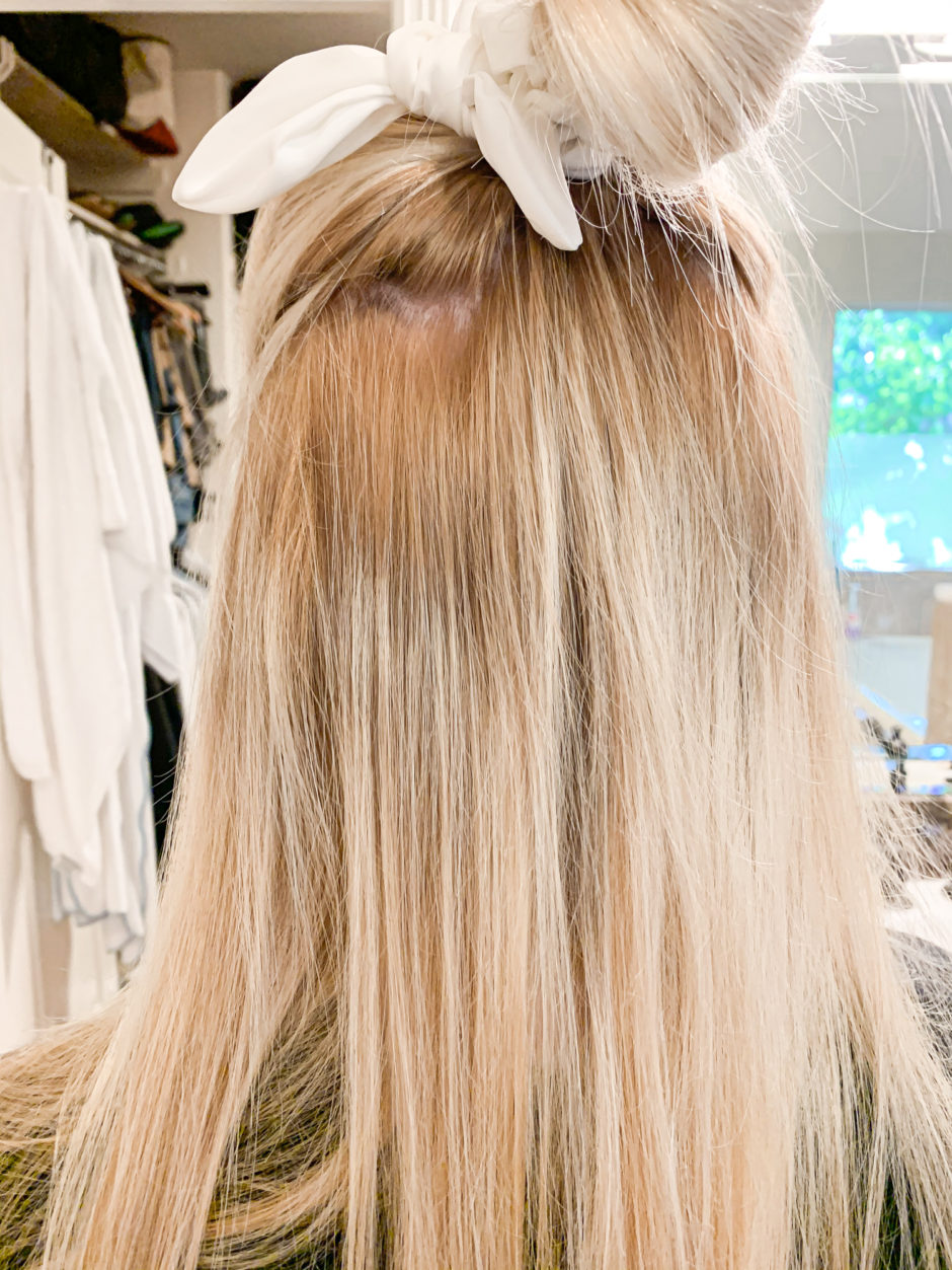 L'Oreal Feria Before and After Blonde 100