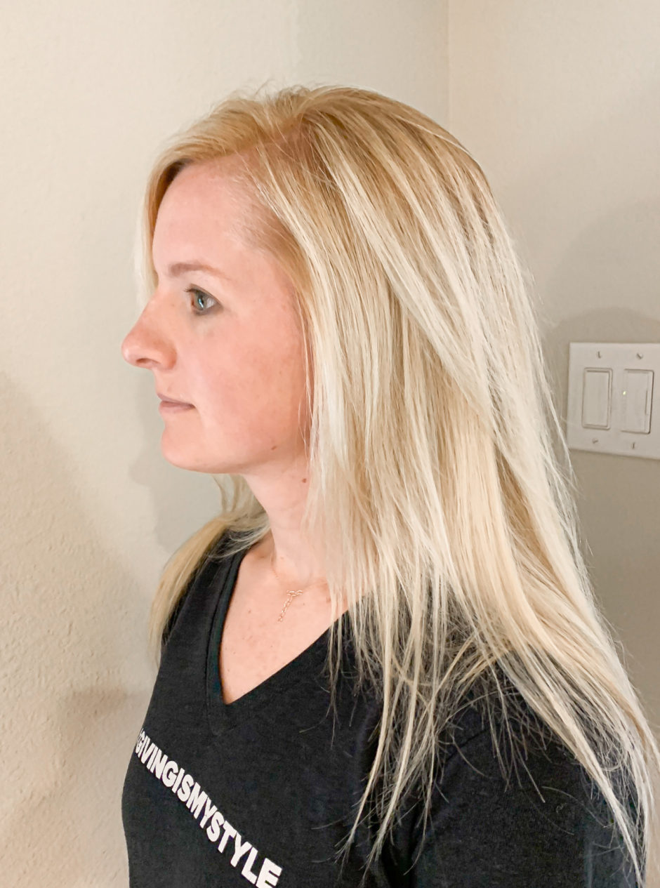 L'Oreal Feria Blonde Box Before and After