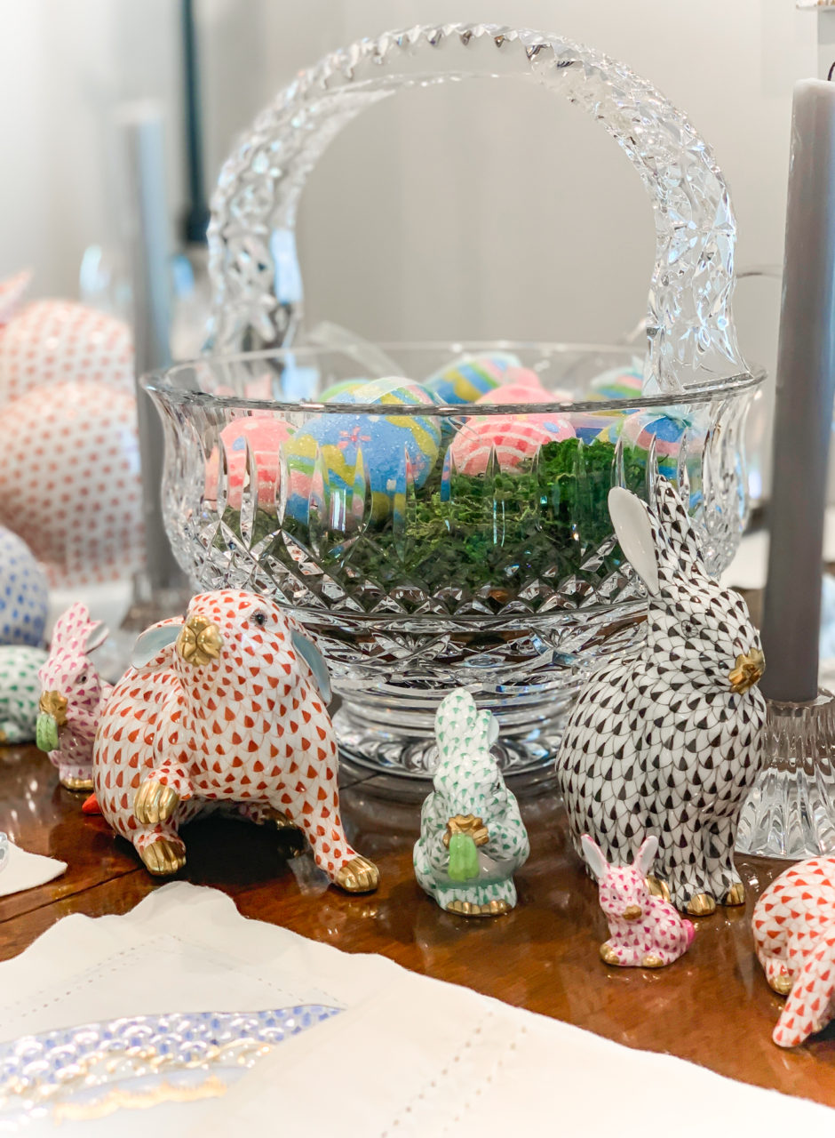 Herend Easter Tablescape Decor