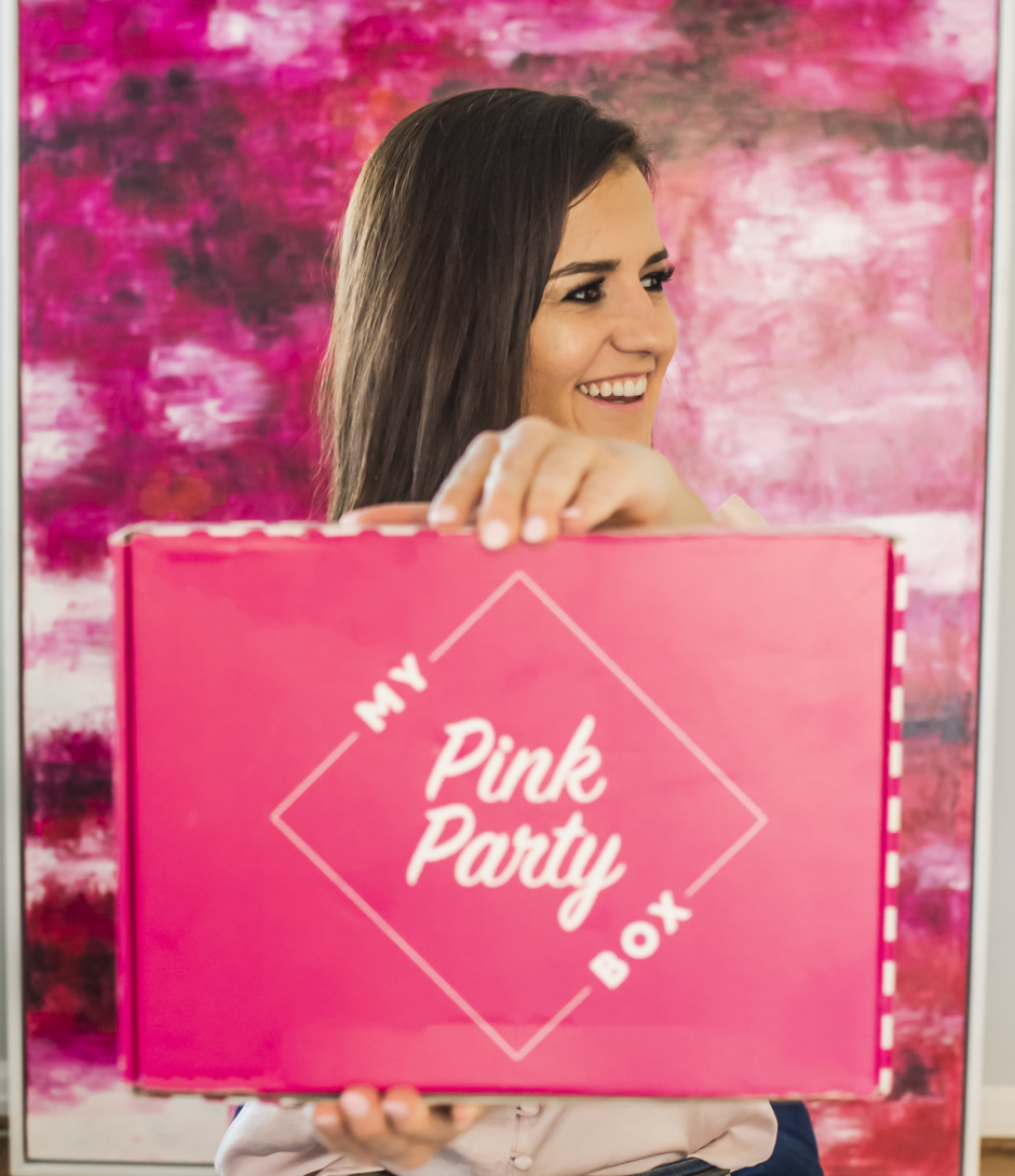 my pink party box