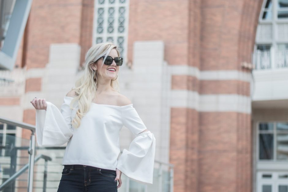 Blonde halo extensions