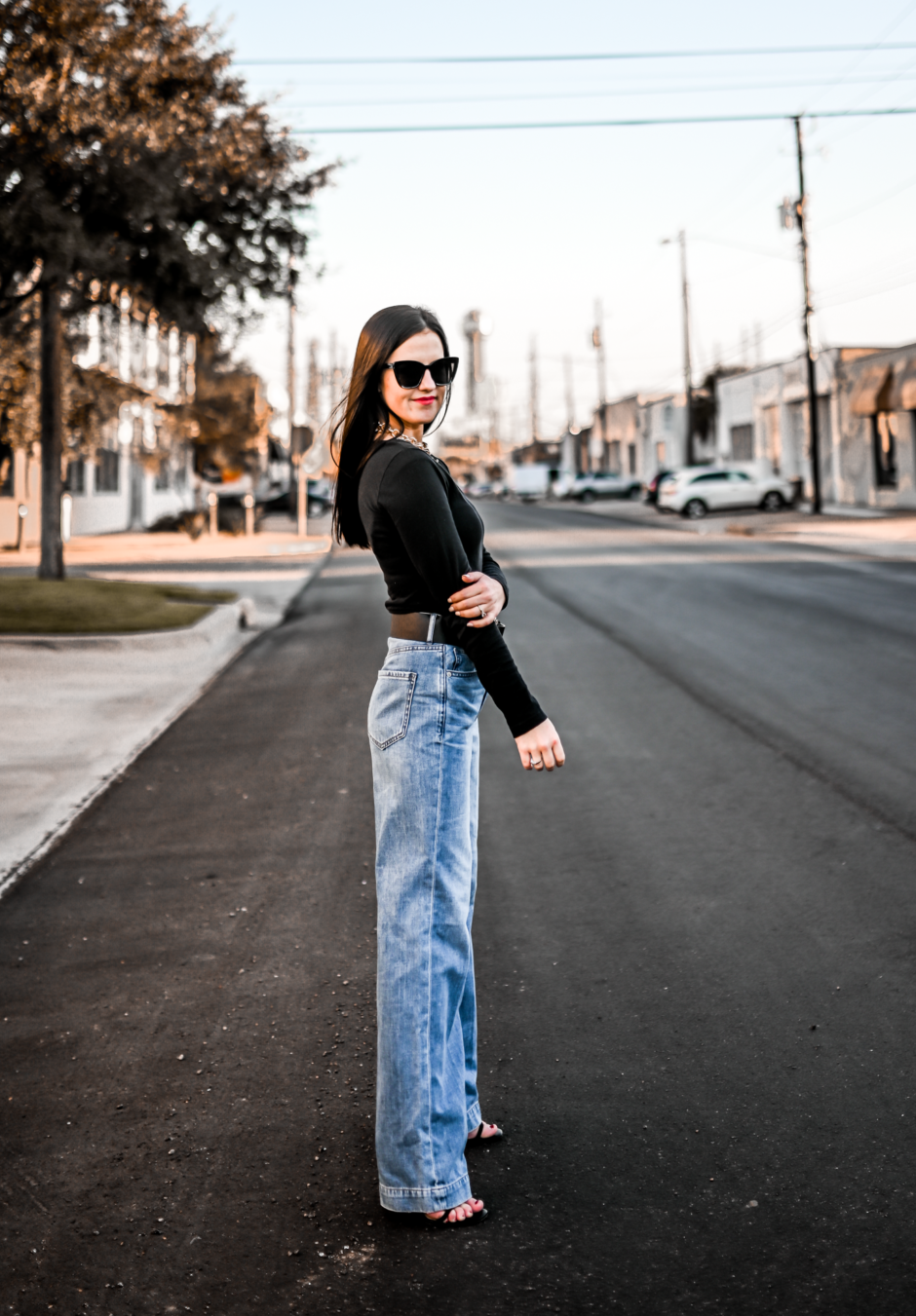 wide leg denim 2020