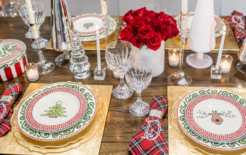 Christmas Table Setting