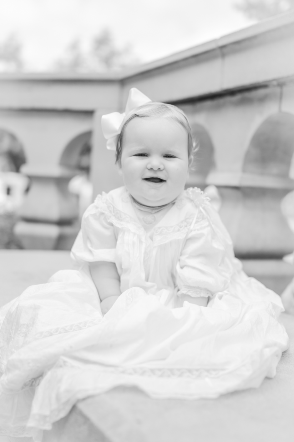 French Hand Sewn Baptism Gown