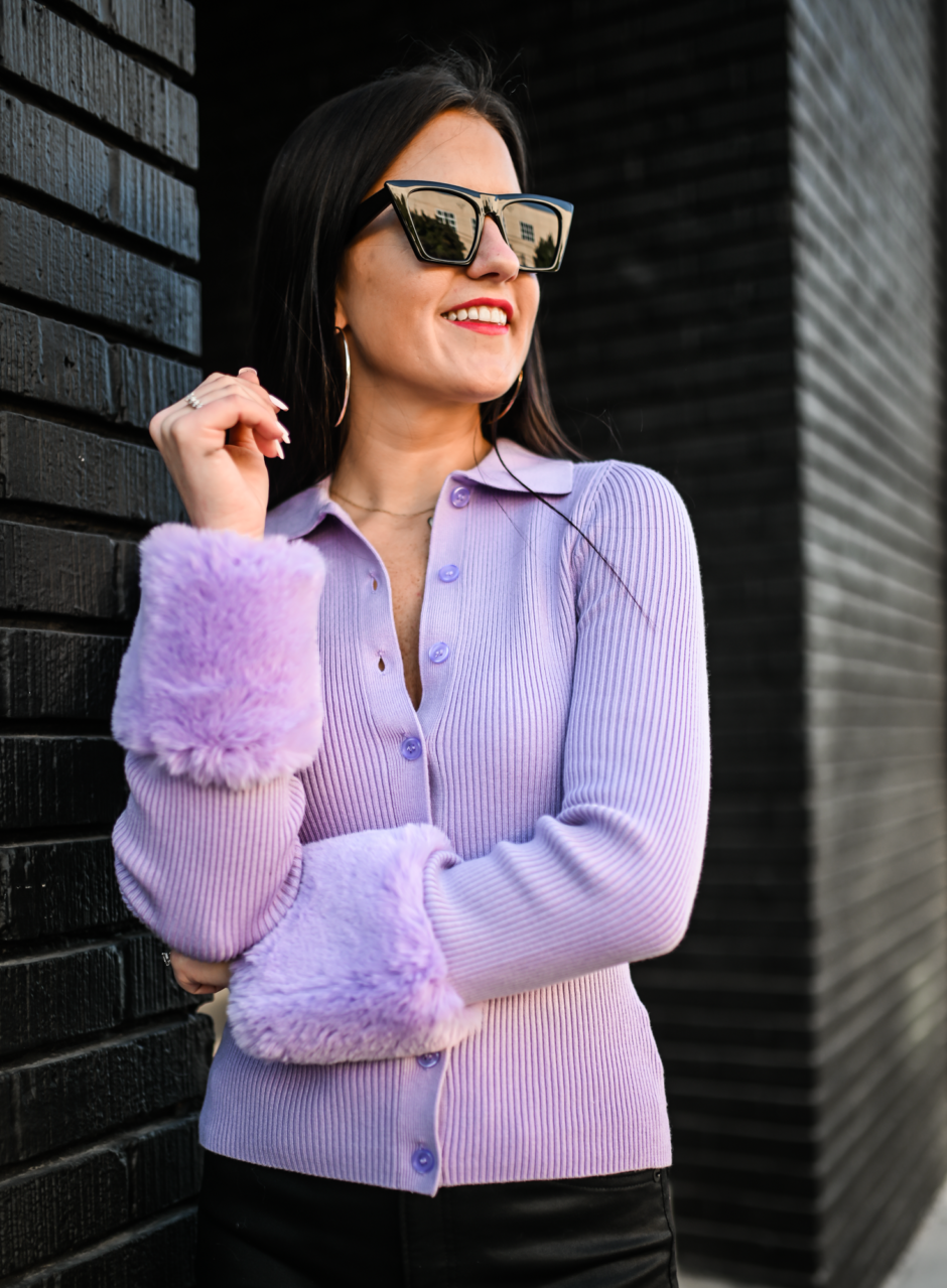 pastel winter outfit