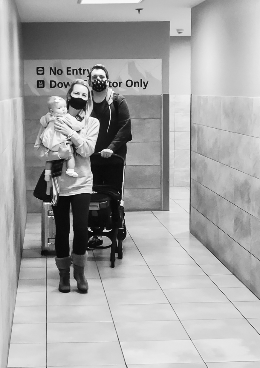 how to travel with a newborn