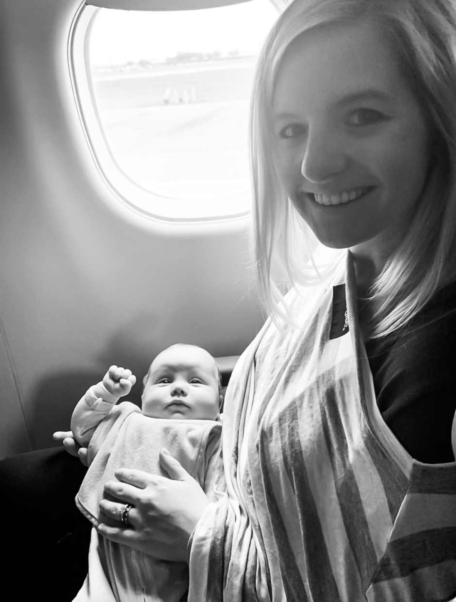 traveling with a lap child