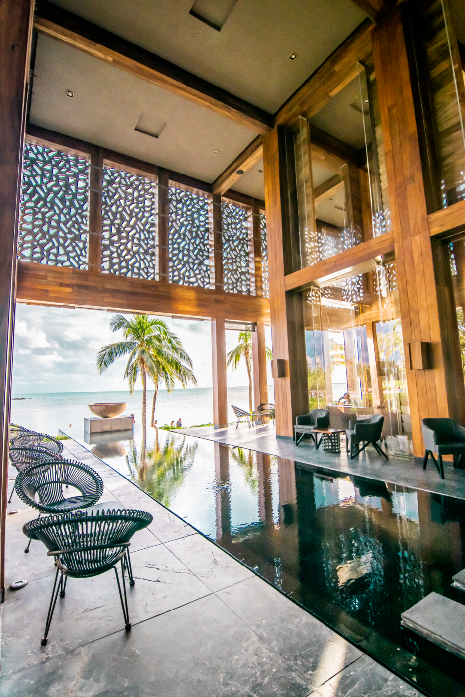 Nizuc Cancun Bar Fountain