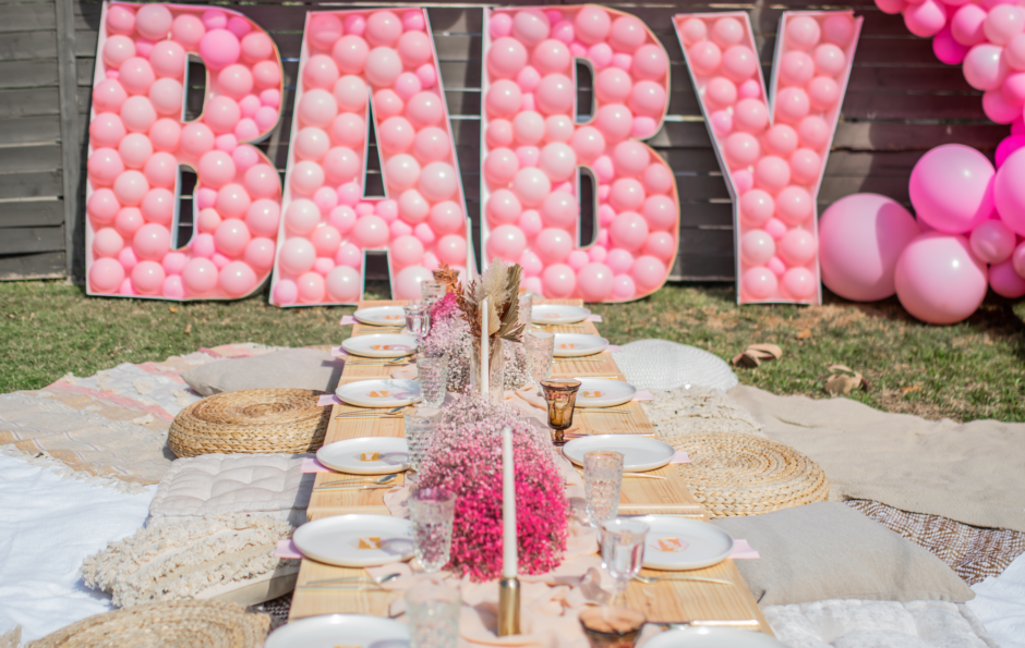 boho baby shower ideas