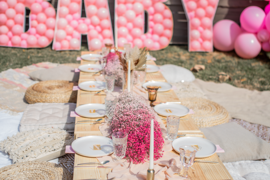 boho decor baby shower
