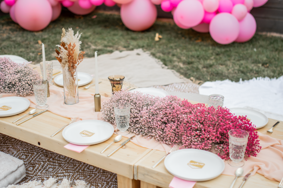 boho backyard party ideas baby shower