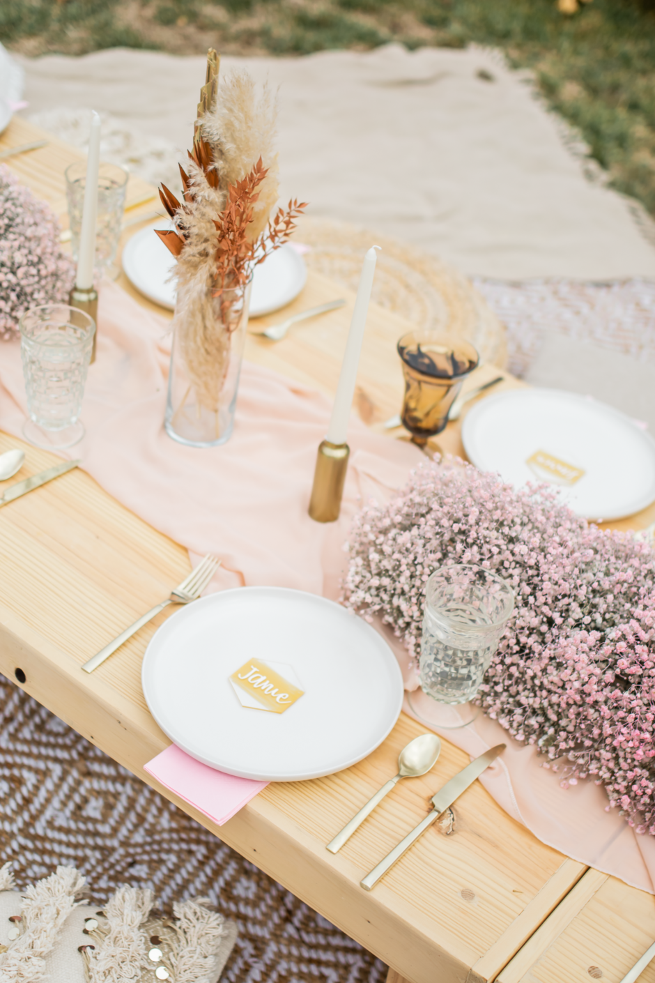 boho table decor ideas