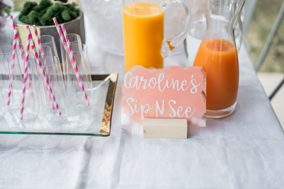 sip and see mimosa bar