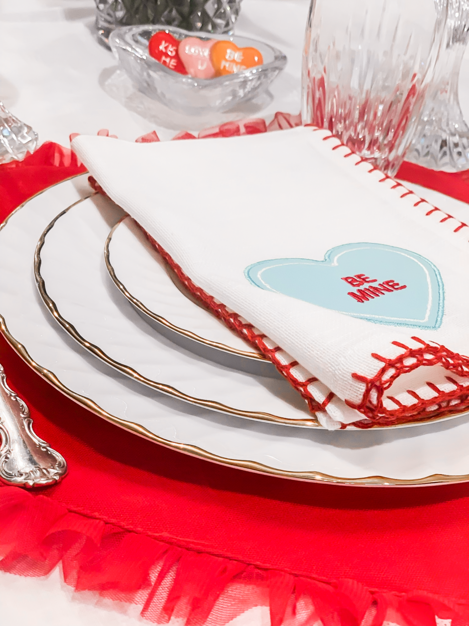 Valentine's Table Setting