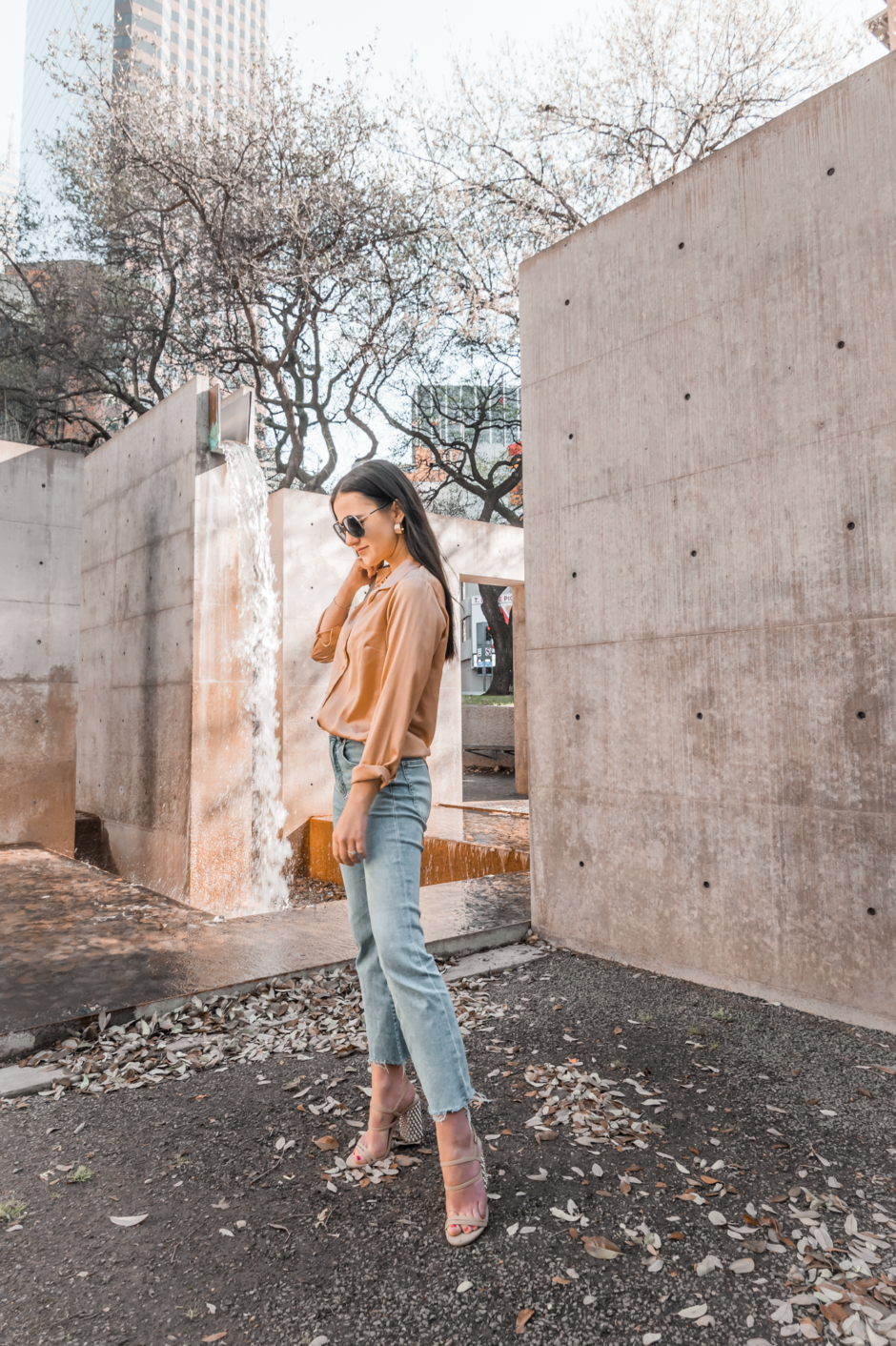 Cropped Denim Outfit