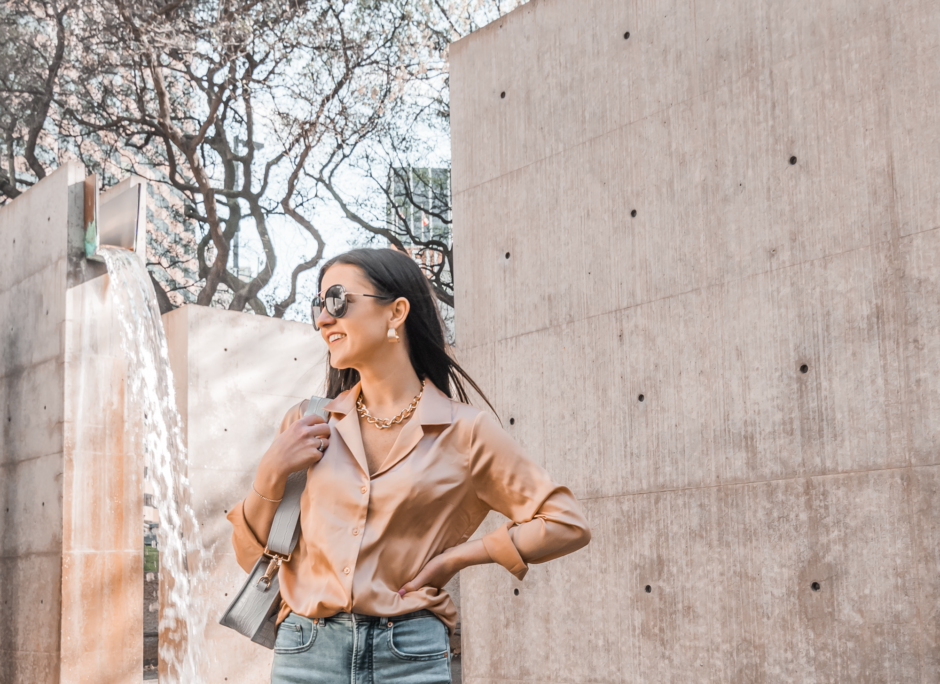 Satin Shirt Style ideas