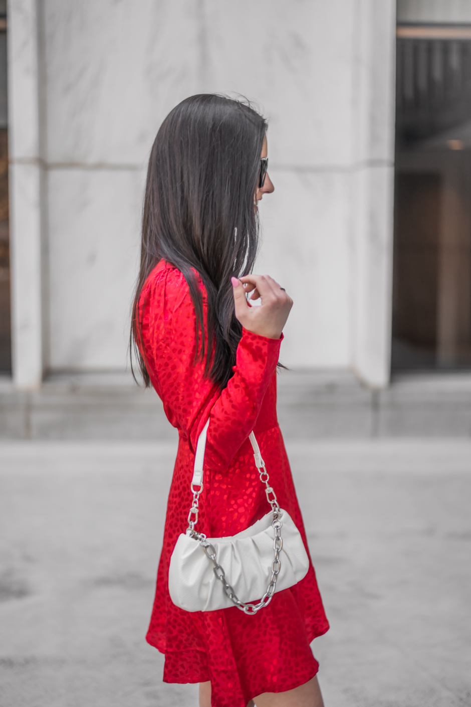 White 90s Purse