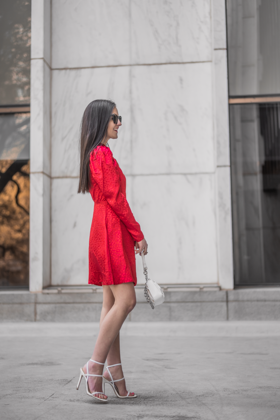 red date night dress