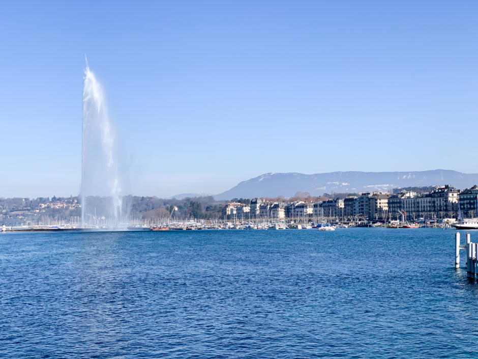Geneva Switzerland Fountain