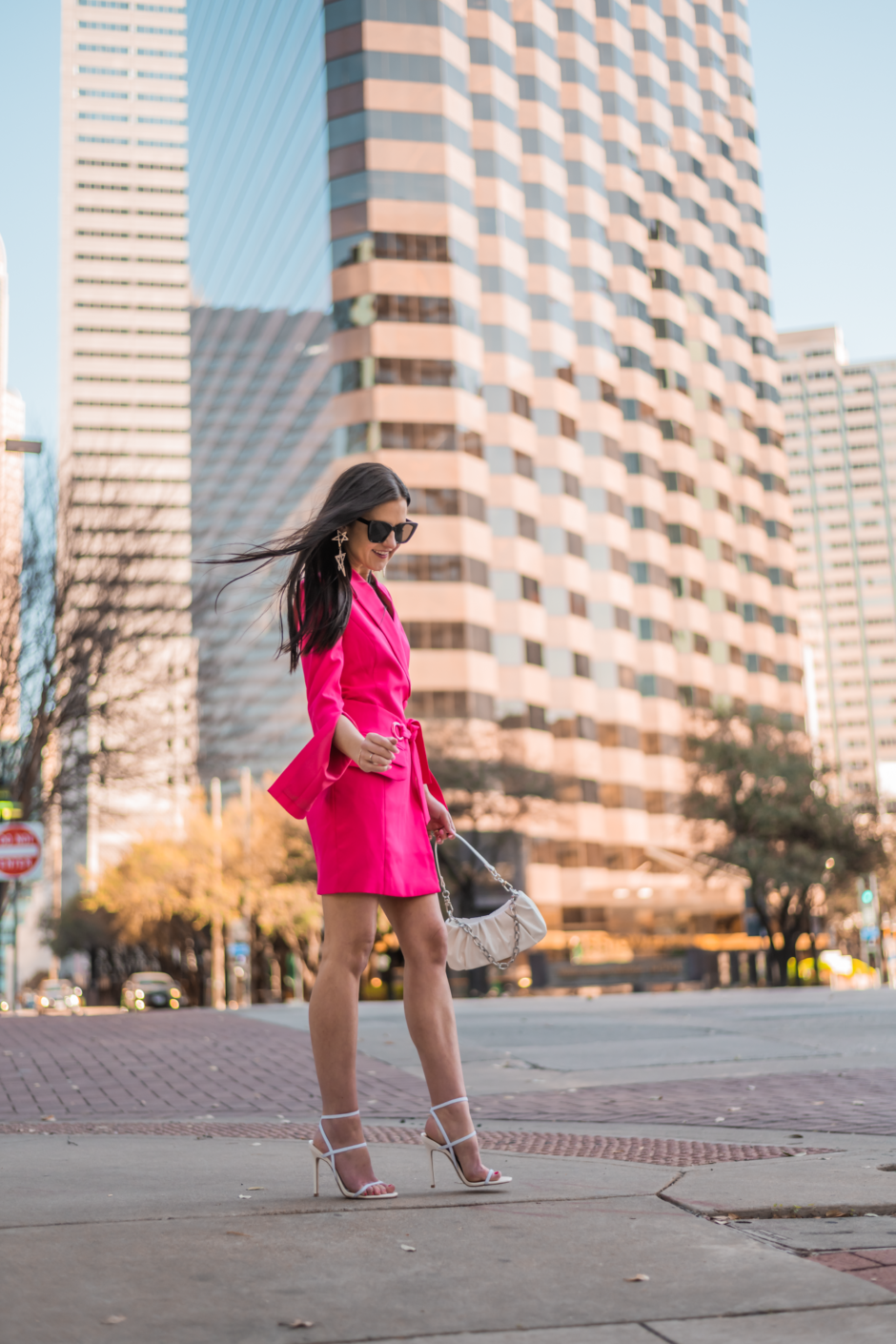 blazer mini dress