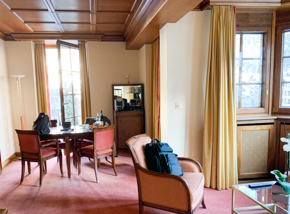 Grand Hotel Zermatterhof suite