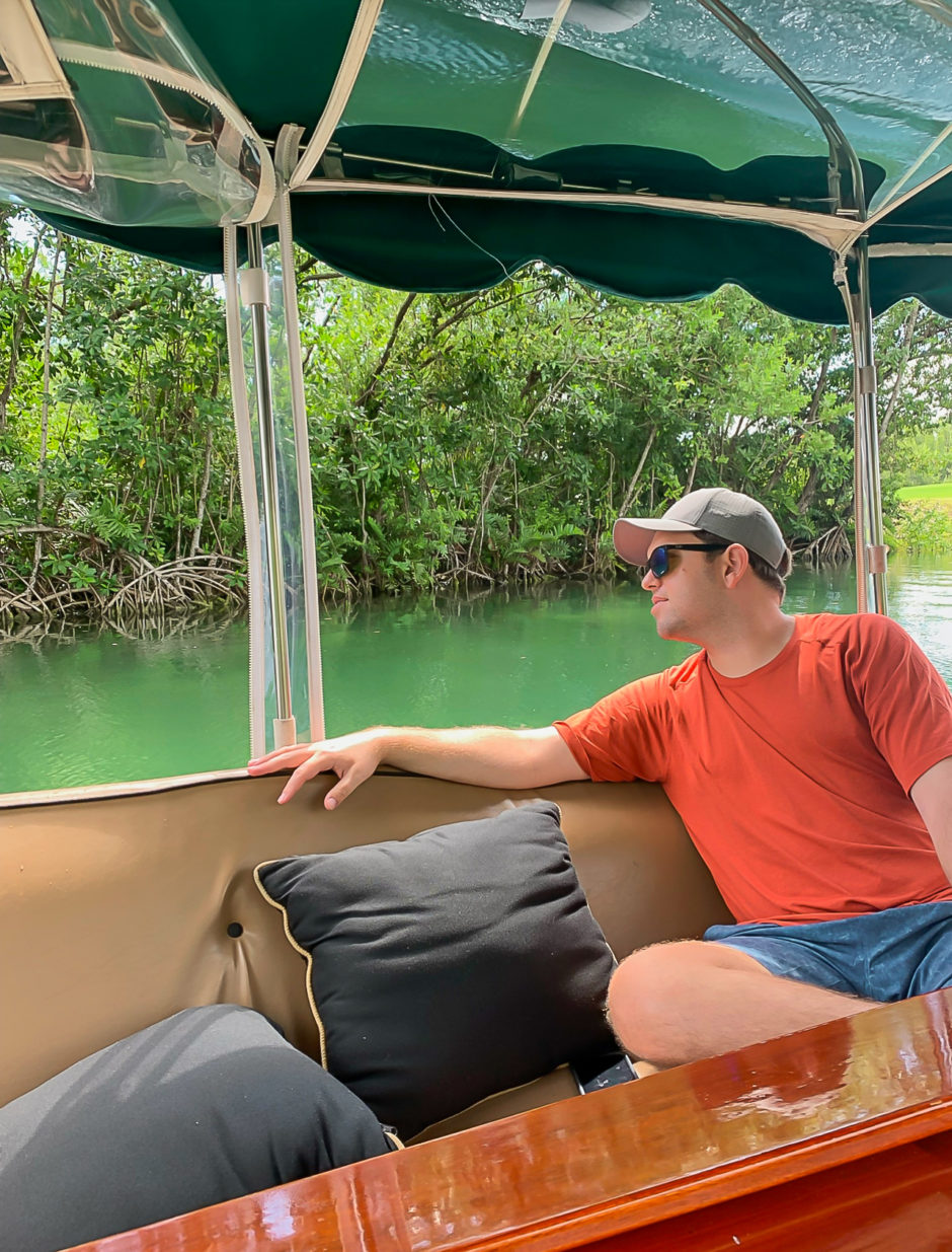 Rosewood Mayakoba Boat