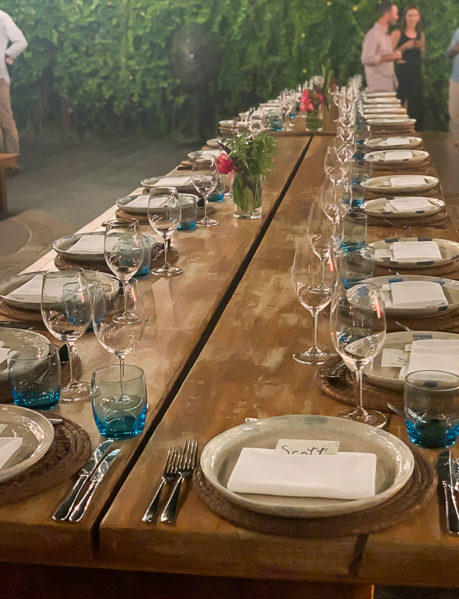 Rosewood Mayakoba Dinner