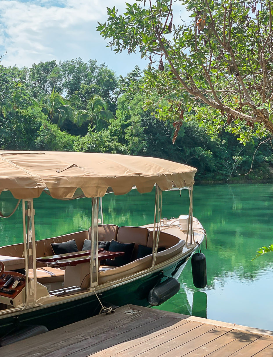 Rosewood Mayakoba Boat