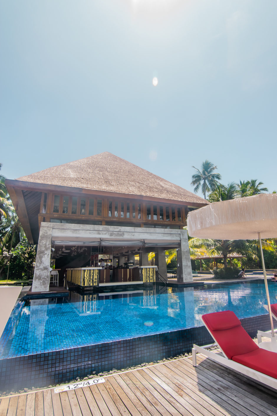 W Maldives Main Pool